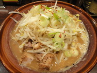 「骨太光麺￥780　大盛サービス」@光麺 池袋本店の写真