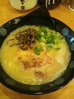 「らーめん（680円）」@とんこつらーめん俺式 目黒店の写真