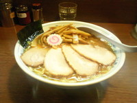 「チャーシュー麺+メンマ」@大勝軒 十五夜 新宿御苑店の写真