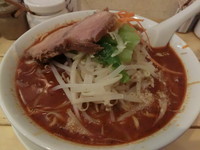 「辛味噌らーめん 3辛（750円）＋大盛り（0円）」@麺屋 まつきの写真