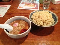 「限定 海老濃厚もりそば 大盛り 850円+100円」@常勝軒 かすみがうら店の写真