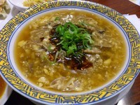 「サンラータンメン」@バーミヤン 甲府住吉店の写真