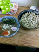 「２号つけ蕎麦　中盛８００円」@中華蕎麦 サンジの写真