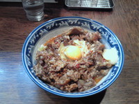「牛すじぶっかけ(並)」@中華そば 旋の写真