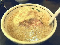 「こってり しょうゆらーめん（麺少なめ）＋背油」@麺屋 旬の写真