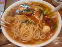 「スタミナウマニメン（650円）」@ラーメン 現代の写真