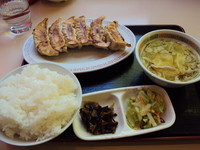 「朝食餃子セット＠500」@宇都宮餃子館 駅前中央店の写真