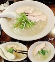 「「ゆず塩鶏麺」￥780」@濃厚担々麺・らーめんつけめん 仁の写真