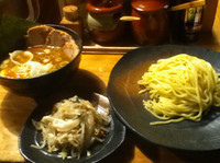 「やすべえ特製つけ麺(並)」@つけ麺屋 やすべえ 渋谷店の写真