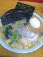 「ラーメン並、味玉（７００＋１００円）」@千葉家の写真