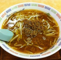 「辛味肉ラーメン(¥500)」@味のデパート コシバ食堂の写真
