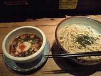 「とり肉つけ麺（990円）」@吉法師の写真