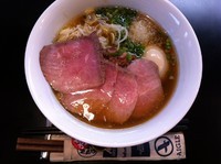 「贅沢焼牛らぁ麺（醤油）」@牛骨らぁ麺 マタドール 本店の写真