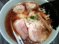 「ソラのにゃがワンタン麺(1000円)」@ソラノイロ ARTISAN NOODLESの写真