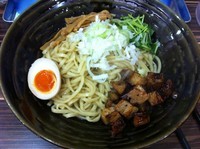 「あぶり豚そば (800円)」@ラーメン人生 JET 福島本店の写真