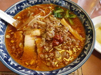 「担々メン」@ぴかいちラーメンの写真