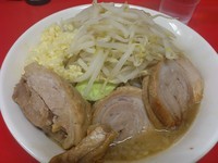「ラーメン（ニンニクＷ）￥750＋ブタ￥150＝￥850」@ドン-キタモトの写真