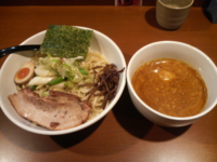 「本格カレーつけ麺・中＋味玉1個」@麺屋 鶏魂の写真