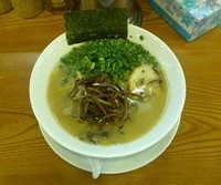 「ラーメン　バリカタ」@博多長浜らーめん ぼたん 高田馬場店の写真