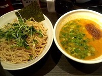 「つけそば(大盛り)750円」@鶏そば 雫一の写真