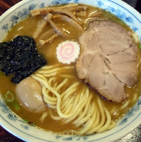 「ラーメン（並）￥７５０＋味玉￥１００」@大勝軒 誠の写真