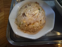「小チャーハン【350円】」@中華そば まるきの写真