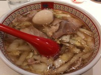 「煮卵ラーメン 750円」@神座 池袋東口店の写真