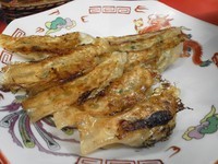「ギョーザ（7コ）￥250」@キラクの写真