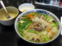 「オックステールラーメン（＄14.40）」@ラーメンなかむらの写真