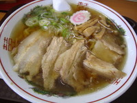 「らーめん　５００円」@喜多方ラーメン 天高盛の写真