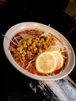 「火山ラーメン」@極太めん ひでまる 千波店の写真