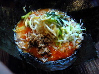 「坦々麺￥750＋野菜￥10＋海苔増し￥0(携帯クーポン)」@ラーメン本舗。の写真