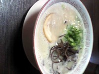 「平日替え玉　ランチ」@博多ラーメン 山桜の写真