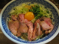 「油そば（大盛）＋肉増し」@燦燦斗の写真