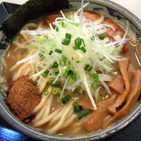 「濃厚中華そば ￥750 大盛同額（大盛300ｇ）」@つけそば 九六の写真