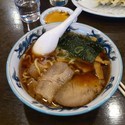 手打ちラーメン　　餃子