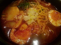 「辛口 鯛拉麺 -真魚-」@鯛麺 真魚の写真