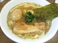 「中華そば（並）650円＋味玉100円」@麺屋 我丘の写真