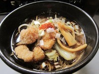 「並盛 七代目らーめん(2辛)」@極辛BLACKつけ麺 七代目けいすけの写真