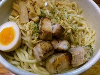 「【限定】コーンクリーム汁なし　￥700」@らーめん 破顔の写真