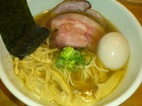 「特製そば（全部のせ） ￥900」@中華蕎麦 蘭鋳の写真