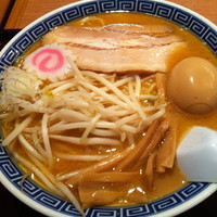 「味玉みそラーメン850円」@山岸一雄製麺所 池袋店の写真