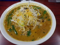 「肉ニラ玉子のオロチョンとんこつ」@九州大分ラーメン 麺恋亭 中華街店の写真