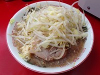 「小ラーメン（700円）ヤサイニンニク」@ラーメン二郎 京急川崎店の写真