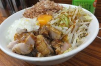 「和風汁なし」@ラーメン たすじろうの写真