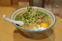 「限定 徳島風中華そば(ミニライス付き）」@魂麺の写真