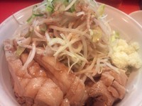 「油そば（胡麻）＋豚券＋チーズ」@ちばからの写真