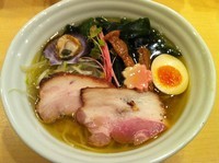 「【夜限定15食】鯛出汁わかめそば 880」@饗 くろ㐂の写真