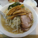 味噌ラーメン+餃子セット+ライス(900円)