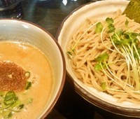 「つけそば(並)700円」@自家製麺 鶏そば 三歩一の写真